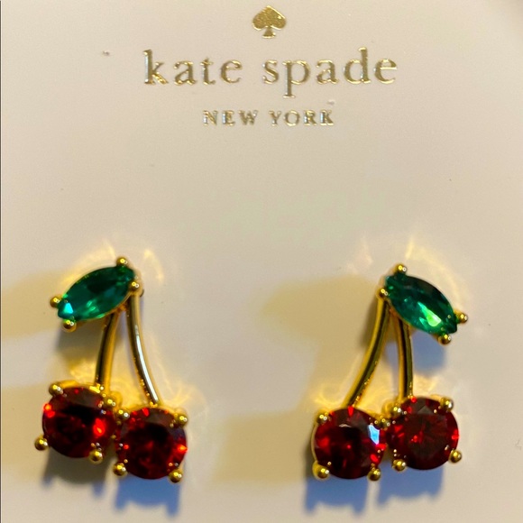 Kate Spade Cherry Earrings - Never Worn - Price is Firm